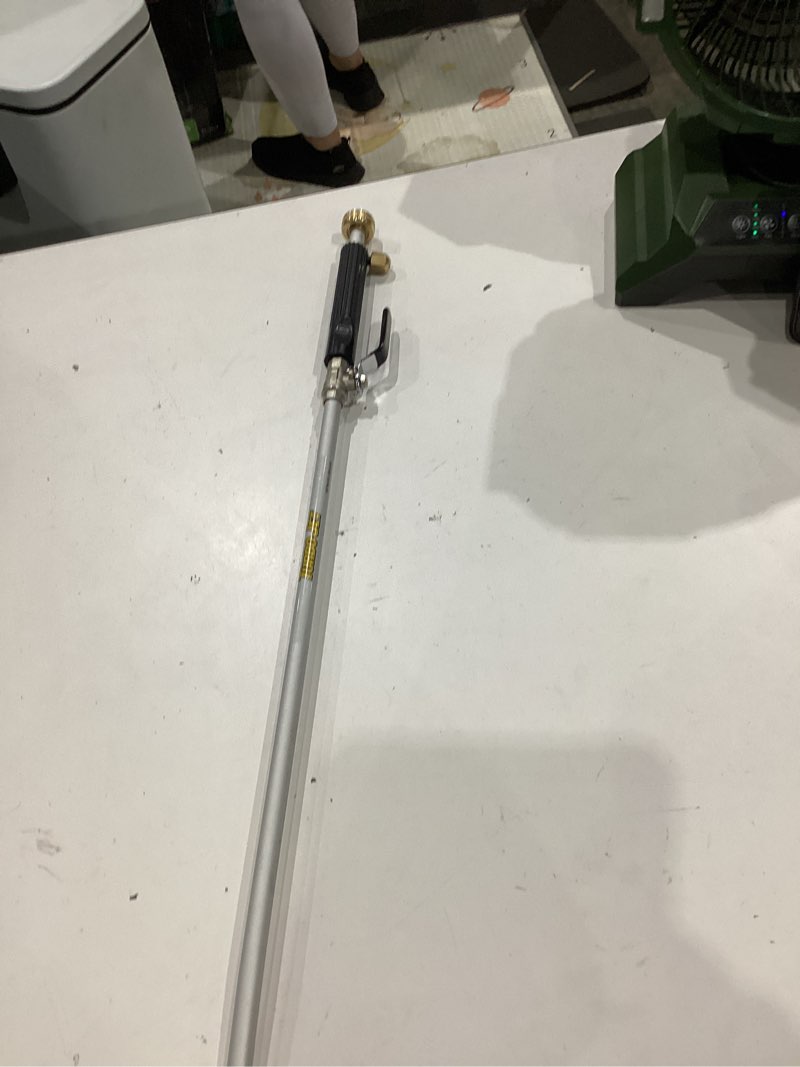Condition photo showing As Is for turbo-jet high pressure sprayer