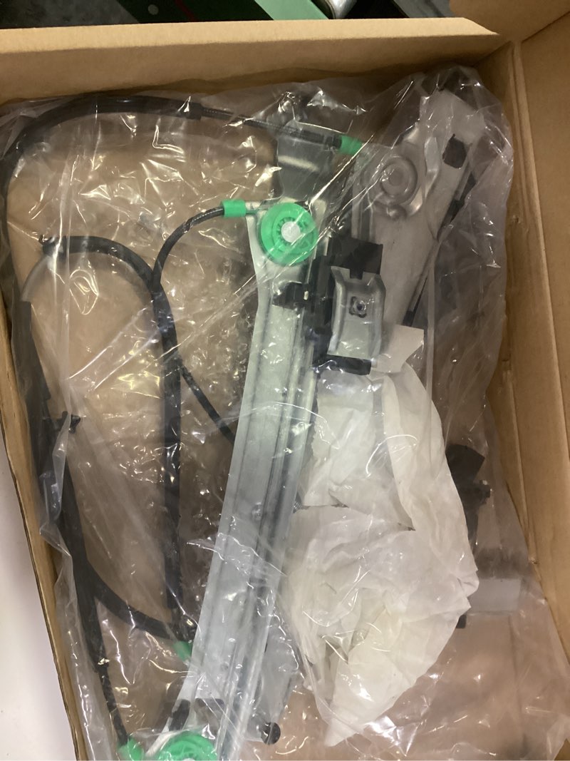Condition photo showing As Is for 751-841 power window regulator and motor assembly compatible with select chevrolet models front driver side