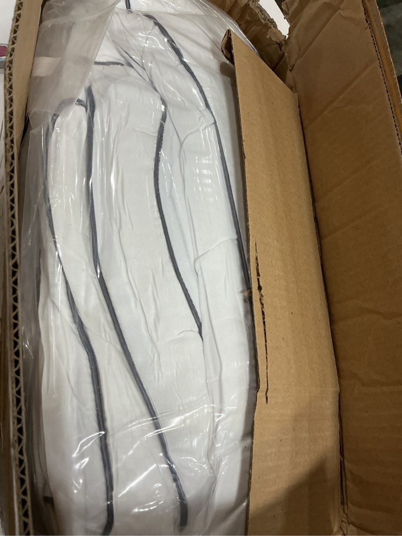 Condition photo showing New/Like New for Queen Size Mattress Topper for Back Pain, Cooling Extra Thick Mattress Pad Cover with 8-21 inch Deep Pocket, Plush Pillow Top Mattress Topper Overfilled with Down Alternative, Queen Size, White Queen White