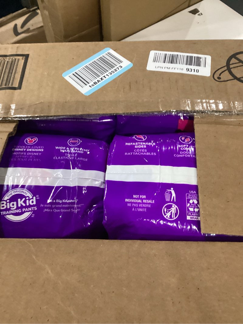 Condition photo showing New/Like New for Pull-Ups Girls' Potty Training Pants, Size 3T-4T Training Underwear (32-40 lbs), 112 Count (4 Packs of 28) 3T-4T 112