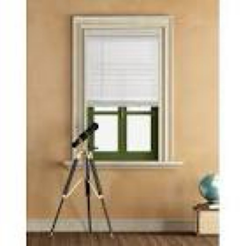 mainstays 1  cordless vinyl light filtering mini blinds  1-piece  white  32  w x 64  l