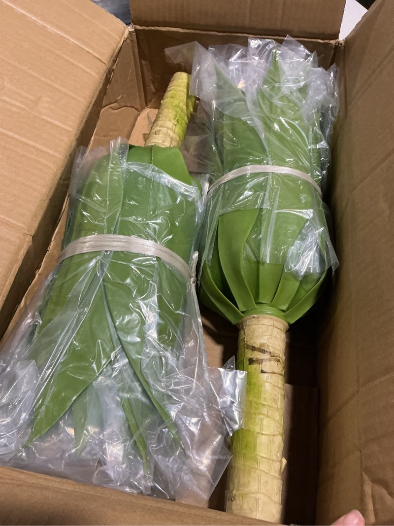 Condition photo showing Good Condition for velener 28 inch artificial agave plants outdoor set, large fake plants indoor for home decor, realistic uv resistant faux succulents plants without pot, set of 2 green*2 28 inches