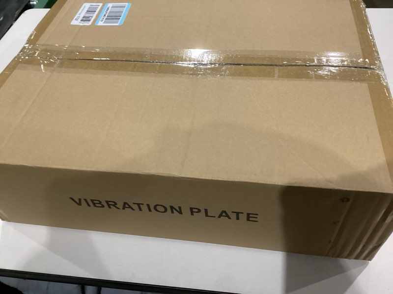 Condition photo showing New/Like New for Vibration Plate Exercise Machine, Lymphatic Drainage Machine for Weight Loss, Lymphatic Drainage & Muscle Recovery, Multiple Speeds with Bluetooth & Remote, Max User Weight 330lbs