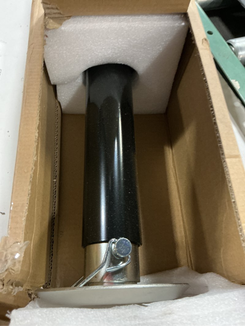 Condition photo showing Good Condition for kohree upgraded 5000 lbs a-frame trailer jack, 20-24v cordless drill compatible, adjustable rv tongue jack with drop leg & drill socket for utility yacht boat camping trailer, 25" vertical travel