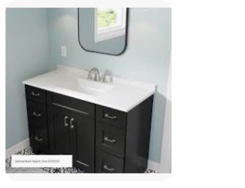 DESC: PS 49-IN WHITE RECT V-TOP MODEL: TR249-3DESC: PS 49-IN WHITE RECT U-TOP MODEL: TR249-3