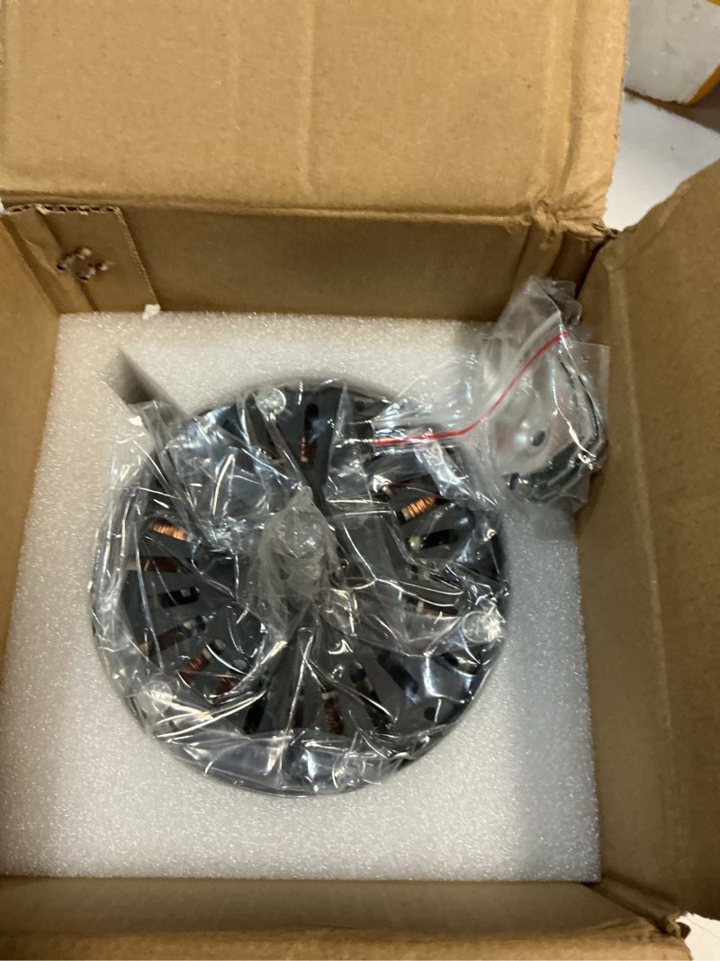 Condition photo showing Good Condition for f0510b2944 f0510b2497 attic fan replacement motor kit? (black) | use only with lomanco 2000 power vent, includes bridges, nylon locking nuts and motor replacement guide