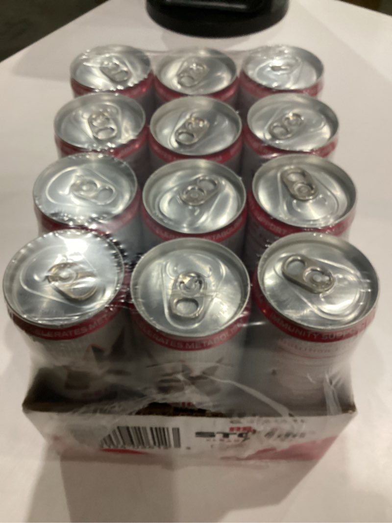 Condition photo showing New/Like New for REIGN Storm, Citrus Zest, Fitness & Wellness Energy Drink, 12 Fl Oz | Pack of 12