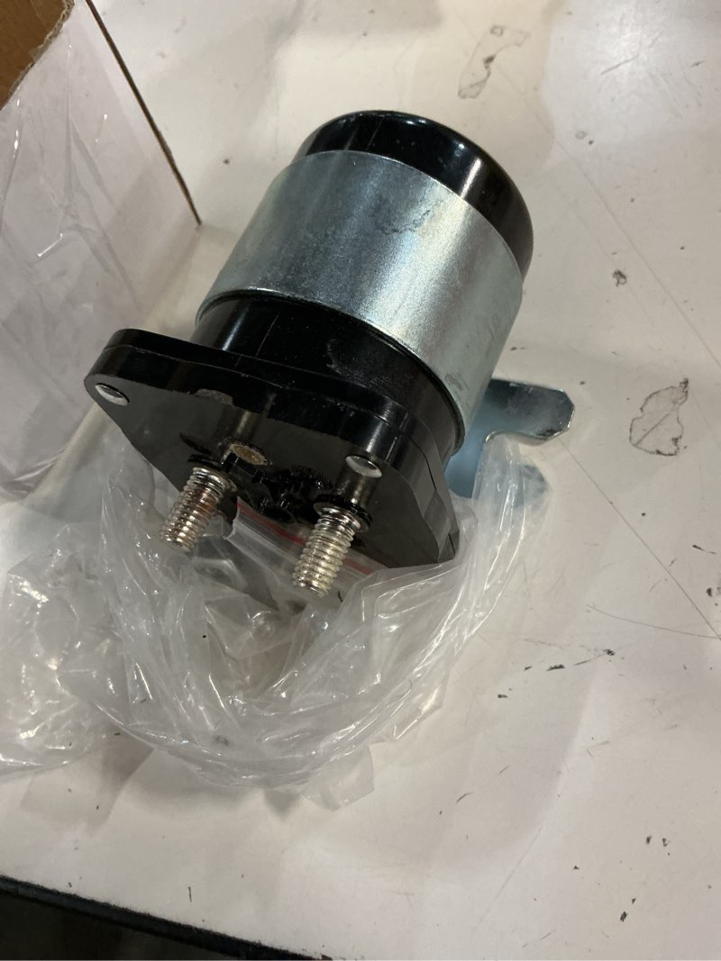 Condition photo showing As Is for 12v dc starter solenoid relay 200a for white rodgers 586-902 586-105111 for trombetta 114-1211-020 114-1211-010 114-1211-020-02 4 terminal solenoid replaces so51221 sbj4201