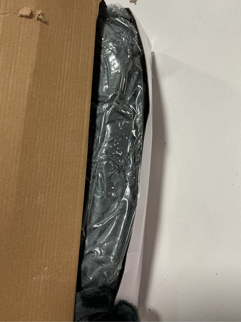Condition photo showing New/Like New for Wearable Heated Blanket with Foot Pocket, Electric Wearable Throw Blanket with Sleeves, Hood, Portable Heated Blanket with 8 Heat Settings, 1-10 Hours Auto Shut-off, Gift for Family, Friends, 50*70" Grey