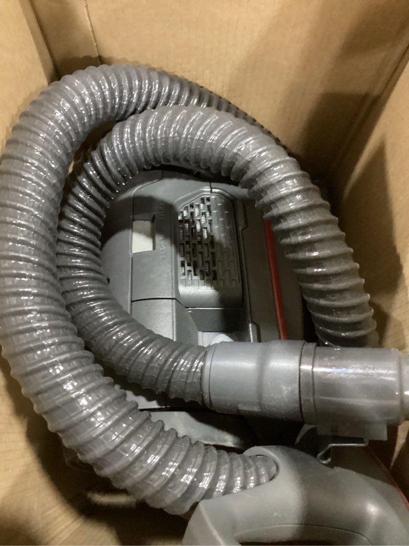 Condition photo showing As Is for kenmore 81414 bagged canister vacuum cleaning tools, 400 series + telescoping wand, red kenmore 400 series + telescoping wand