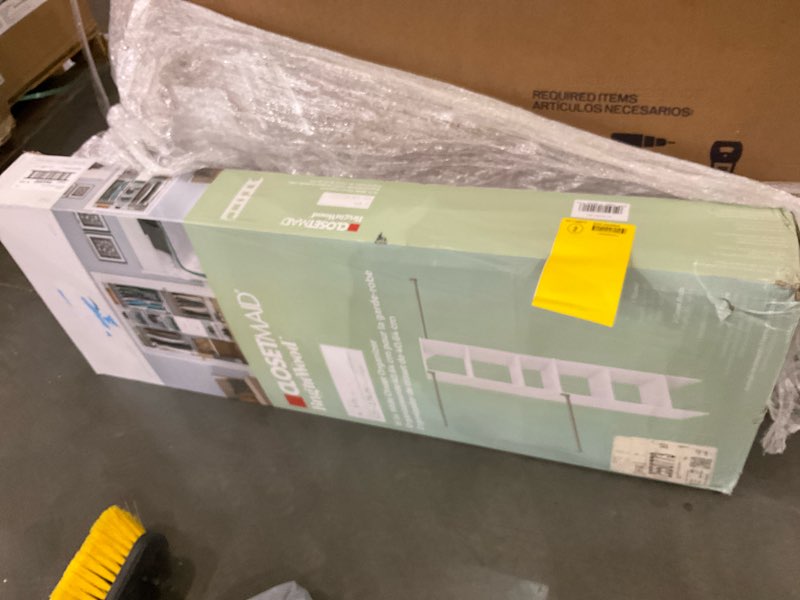 16” wide closet organizer