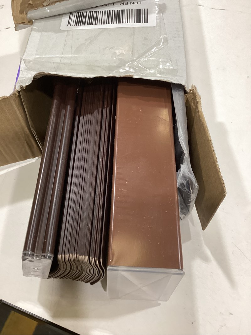 Condition photo showing New/Like New for cordless room darkening venetian blind - 32 inch width, 64 inch length, 2" vinyl slat size - mahogany - gii luna light filtering horizontal mini windows blinds for interior by achim home decor 32"w x 64"h mahogany