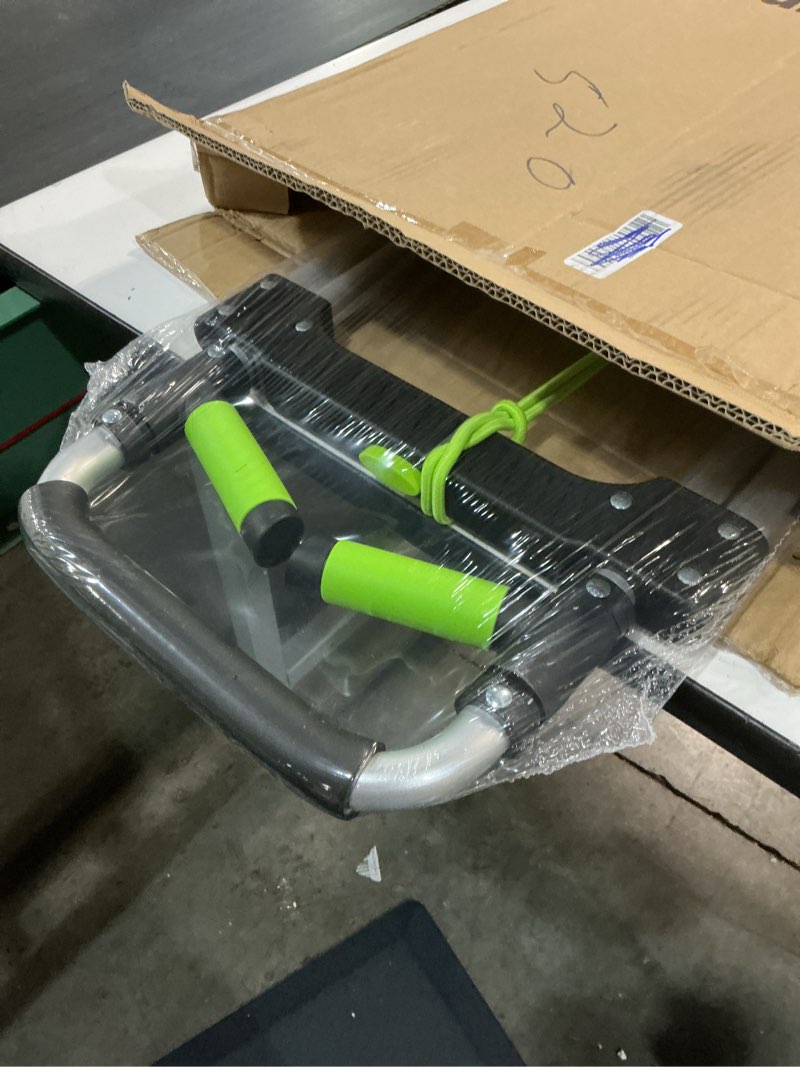 Condition photo showing New/Like New for leeyoung folding hand truck and dolly,309 lb capacity aluminum portable cart with telescoping handle and pp+eva wheels green 309lb