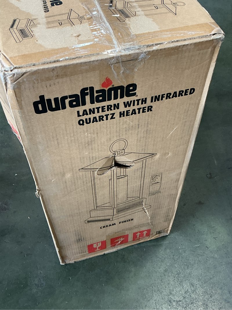 Condition photo showing New/Like New for LANTERN WITH INFRARED QUARTZ HEATER (cream)