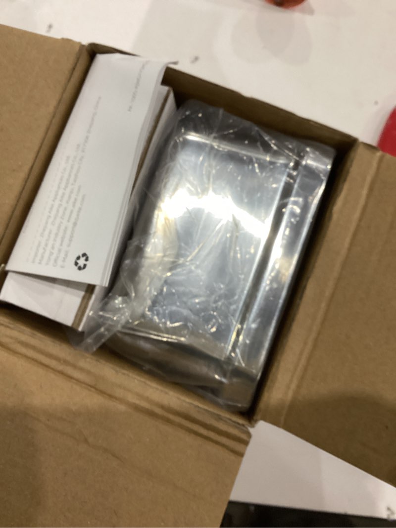 Condition photo showing New/Like New for AIKE AK1005 Commercial Soap Dispenser – 37oz Capacity, Polished Stainless Steel Surface Mount