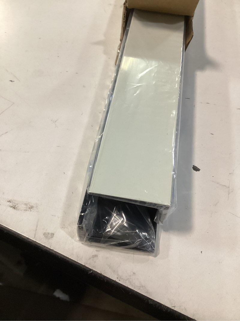 Condition photo showing New/Like New for bliwans light blocking strips for window shades and blinds, 100% blackout pvc side tracks light blocker for blinds, window light blocker for bedroom(white, 58", 2pcs) white-2pcs 2pcs