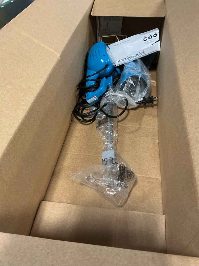 Condition photo showing As Is for bissell featherweight stick lightweight bagless vacuum with crevice tool, 2033, featherweight (blue)
