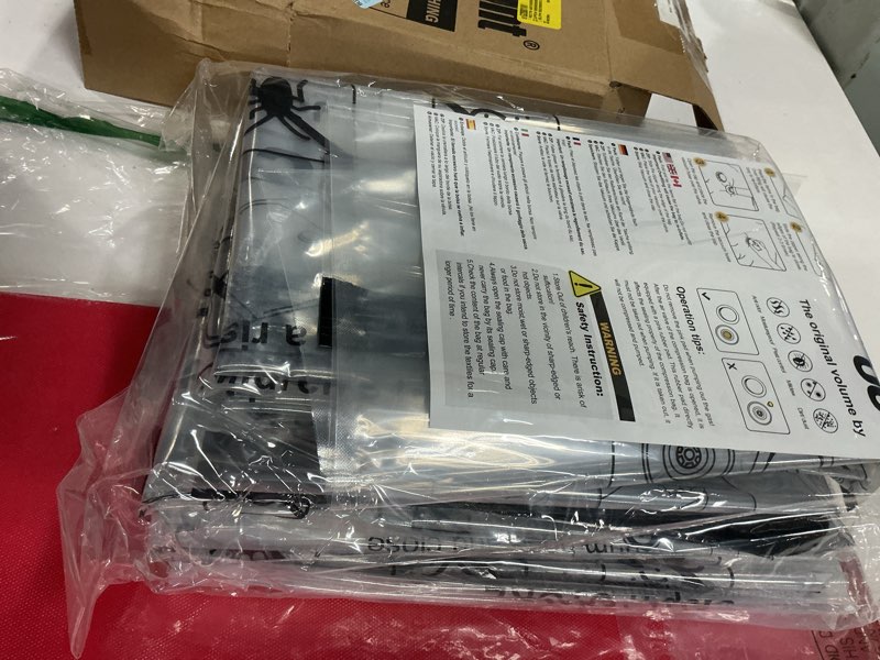 Condition photo showing New/Like New for rechargeable pump vacuum bags for travel packing,15 packs large size vacuum seal bags for luggage and suitcase compression, space saver for bedding and clothing organization 15 large size