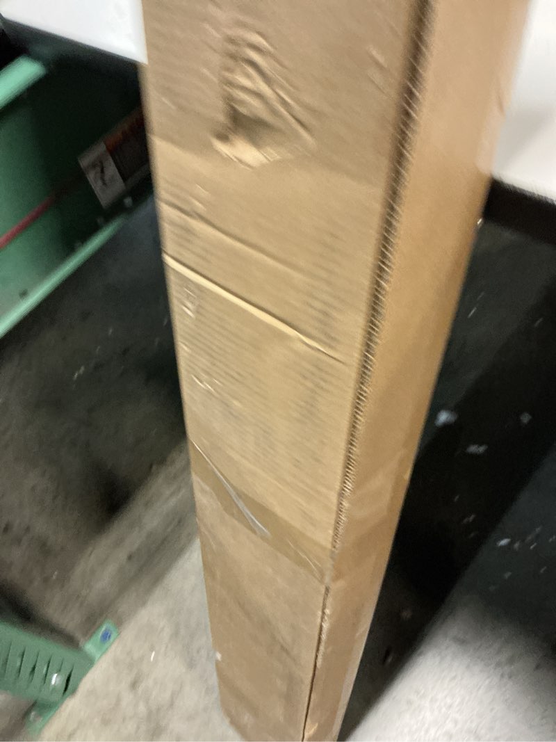 Condition photo showing New/Like New for DEZ FURNISHINGS Cordless 2" Faux Wood Blind, 44" W x 48" H, Dark Oak