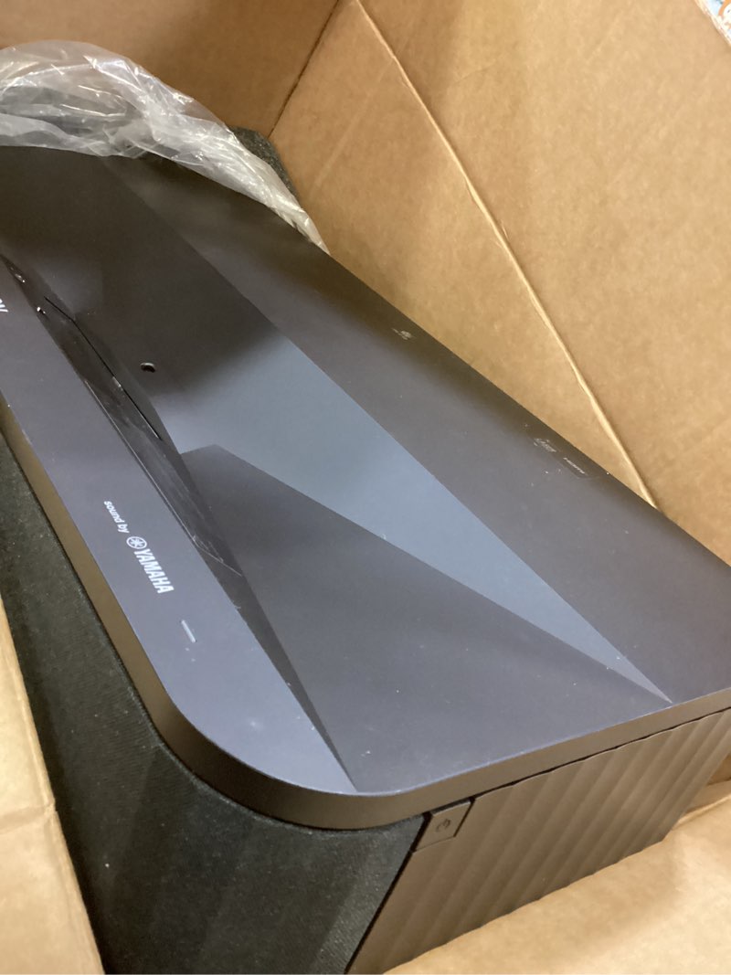 Condition photo showing Good Condition for Epson EpiqVision Ultra LS800 Ultra Short Throw 3-Chip 3LCD Smart Streaming Laser Projector, 4,000 Lumens, 4K PRO-UHD, HDR, 150,Android TV, 2.1ch Yamaha Built-in Speakers - Black