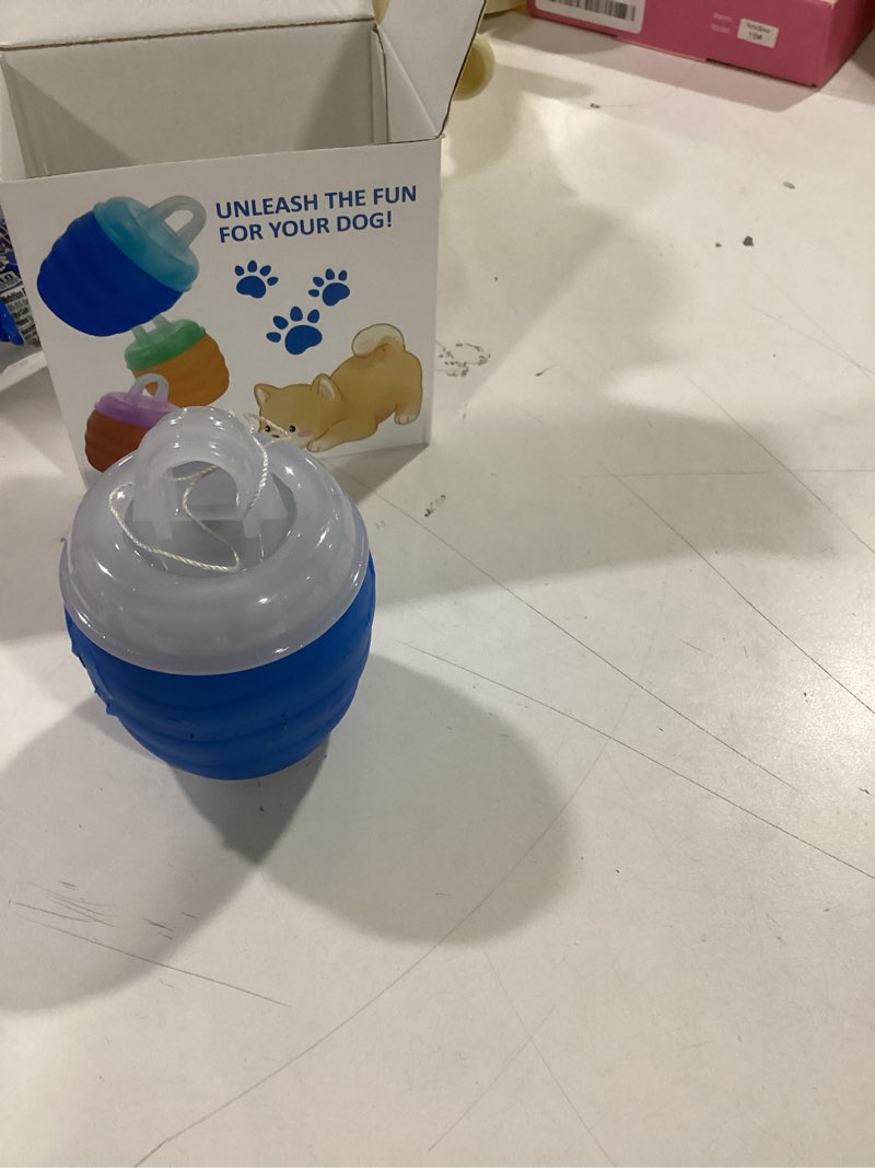 Condition photo showing Good Condition for Interactive Dog Toys, [2026 Newly Upgraded] Interactive Dog Ball for Medium/Large Dogs, Automatic Moving Dogs Toy Wicked Ball for Boredom & Training, Play Music, USB Rechargeable(Blue)