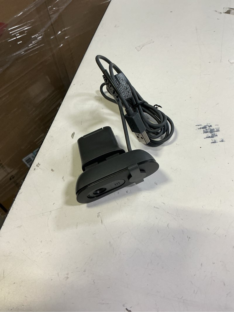 Condition photo showing Good Condition for logitech brio 101 full hd 1080p webcam for meetings, streaming, desktop, laptop, pc - built-in mic, shutter, works with zoom, microsoft teams, nintendo switch 2’s new gamechat mode, usb-a,-black black 1 pack 1080p 1080p