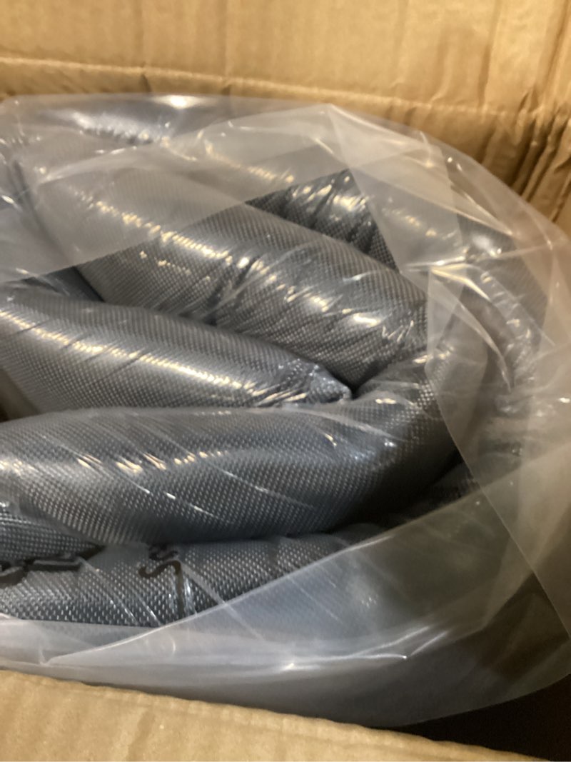 Condition photo showing New/Like New for orthopedic large dog bed - ultra comfortable dog bed for large dogs small, medium, large and extra-large dogs/cats with sherpa top - breathable pet bed - egg foam sofa bed - removable washable cover.