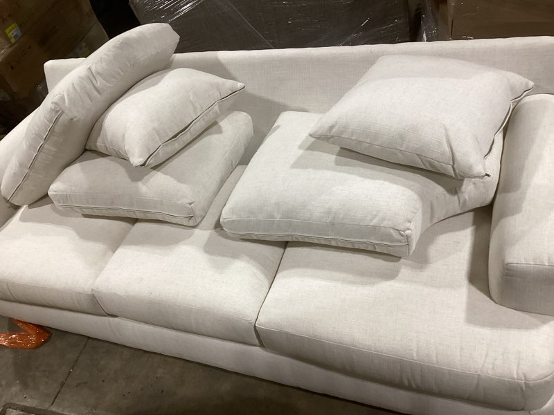 Condition photo showing Good Condition for Emilio 90” upholstered sofa