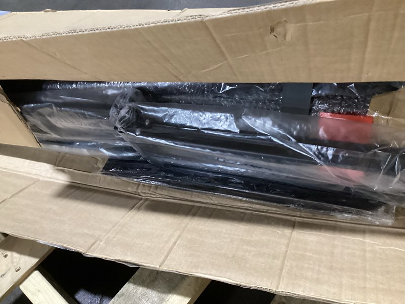 wikiwiki 10FT Solar Patio Offset Umbrella Outdoor Cantilever Umbrella Hanging Umbrellas with Weighte