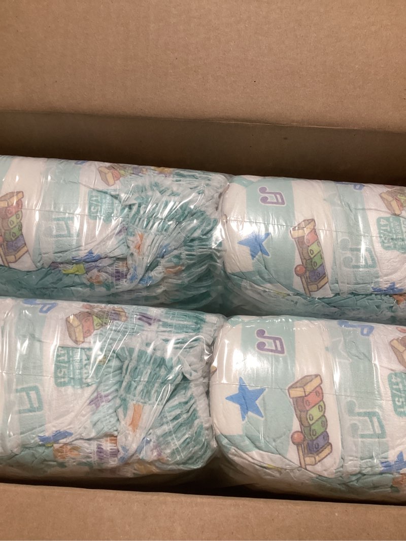 Condition photo showing New/Like New for Pampers Training Pants - Easy Ups Boys & Girls Bluey - Size 4T-5T, 104 Count, Children's Potty Underwear (Packaging May Vary) 4T-5T 104