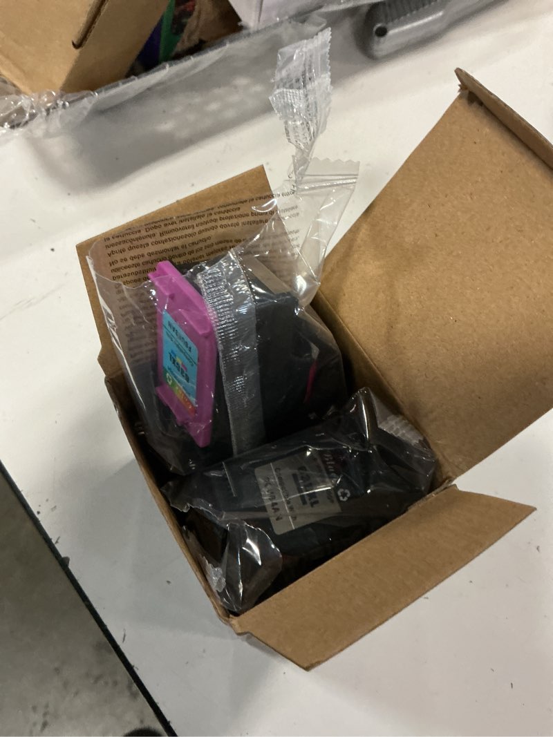 Condition photo showing As Is for 63xl ink cartridges replacement for hp 63 ink cartridges combo pack compatible with hp printer deskjet 3630 3634 1112 envy 4510 4520 officejet 4650 5258 5200 3830 5255 4655 4652 2-pack black tri-color