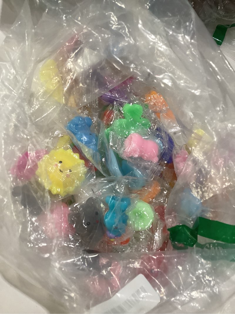 Condition photo showing Good Condition for 60 pack mochi squishy toys, kawaii mini animal squishies for kids treasure box classroom prizes birthday party favors goodie bag stuffers pinata easter egg fillers sensory fidget toys xmas gift 60 mixed