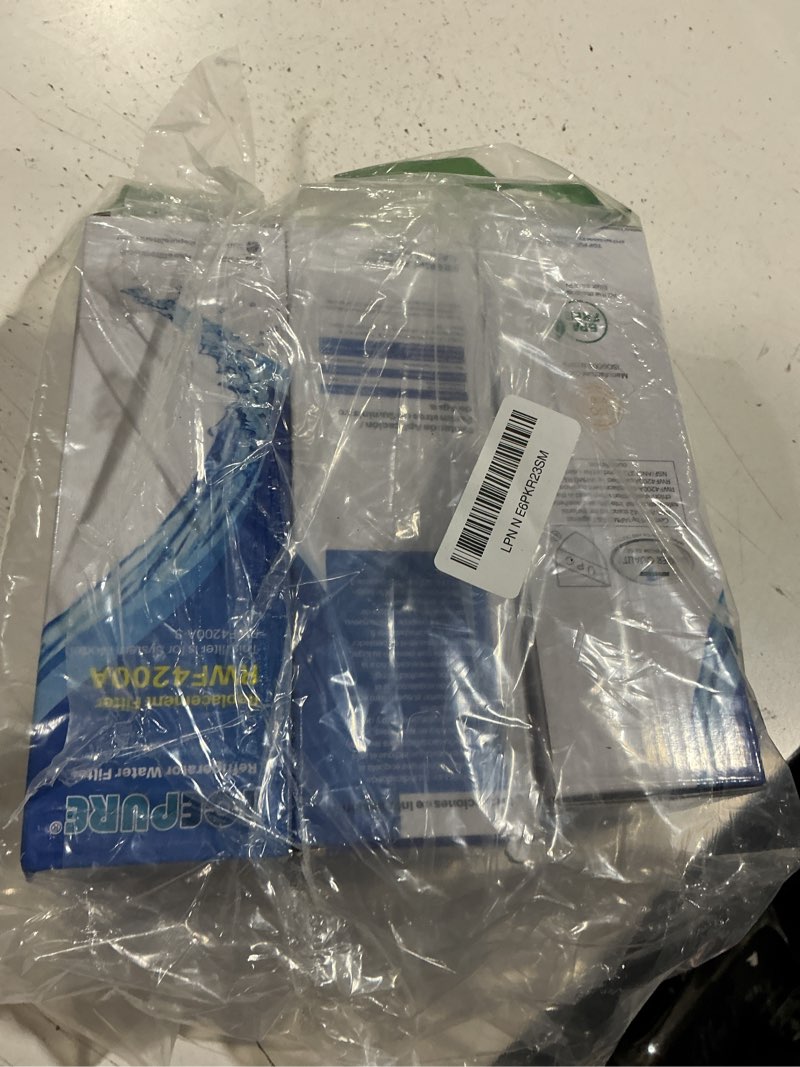 Condition photo showing Good Condition for icepure da97-17376b replacement for samsung haf-qin/exp rs27t5200sr ws645a rs22t5201sr rf28r7201sr rf32cg5400sr rf27cg5400sr rf29bb8600ql rf32cg5300sr rf29bb8600ql refrigerator water filter 3pack chlorine, odor removal 3 count (pack of 1)