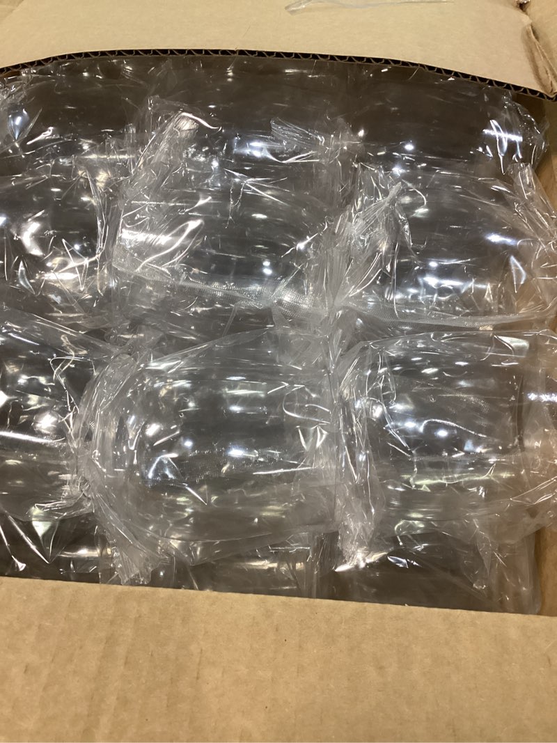 Condition photo showing New/Like New for Reli. Disposable Wine Glasses (48 Pack, 12oz) Plastic Stemless Wine Glasses Disposable | Clear and Stemless for Parties, Cocktails, Whiskey, Weddings | Shatterproof