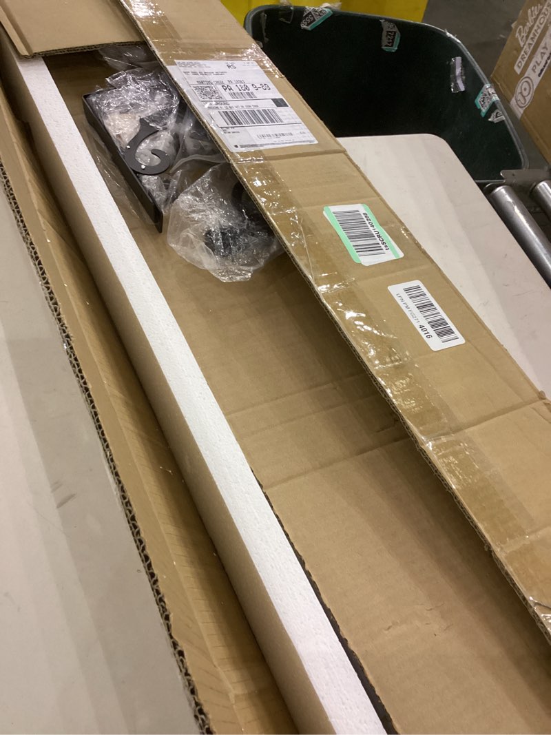 Condition photo showing Good Condition for DINZI LVJ Long Wall Shelves, 55.1" Large Floating Shelves Set of 2, Farmhouse Display Shelf Wall Mou