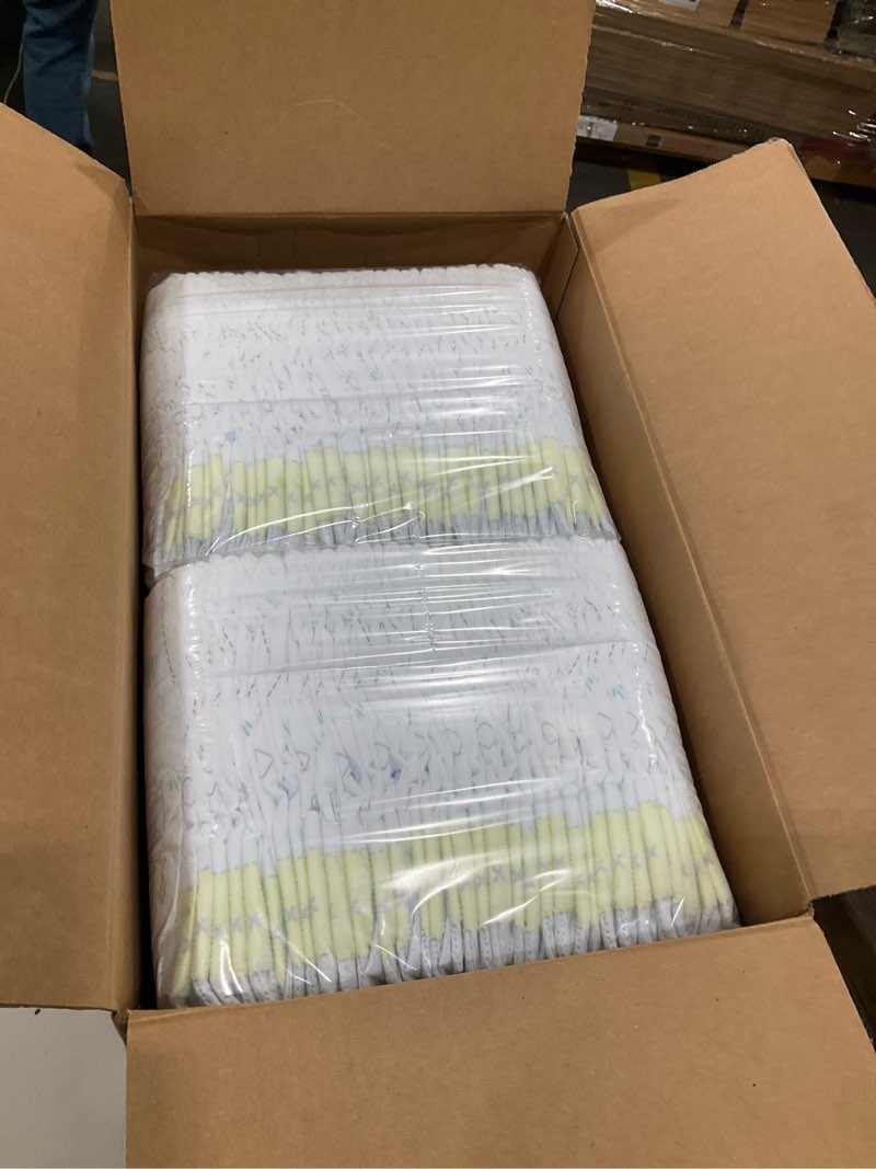 Condition photo showing New/Like New for pampers swaddlers diapers, size 5 (20-37 lbs), 132 count, absorbent, keeps baby dry and comfortable, skin safe disposable baby diaper (packaging may vary) size 5 132