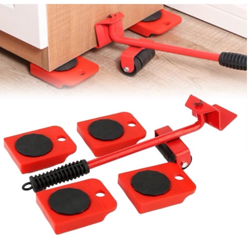 Construction Jack 660lbs Heavy Duty, Furniture Lift Tool for Heavy Furniture & Bed (sliders not included)