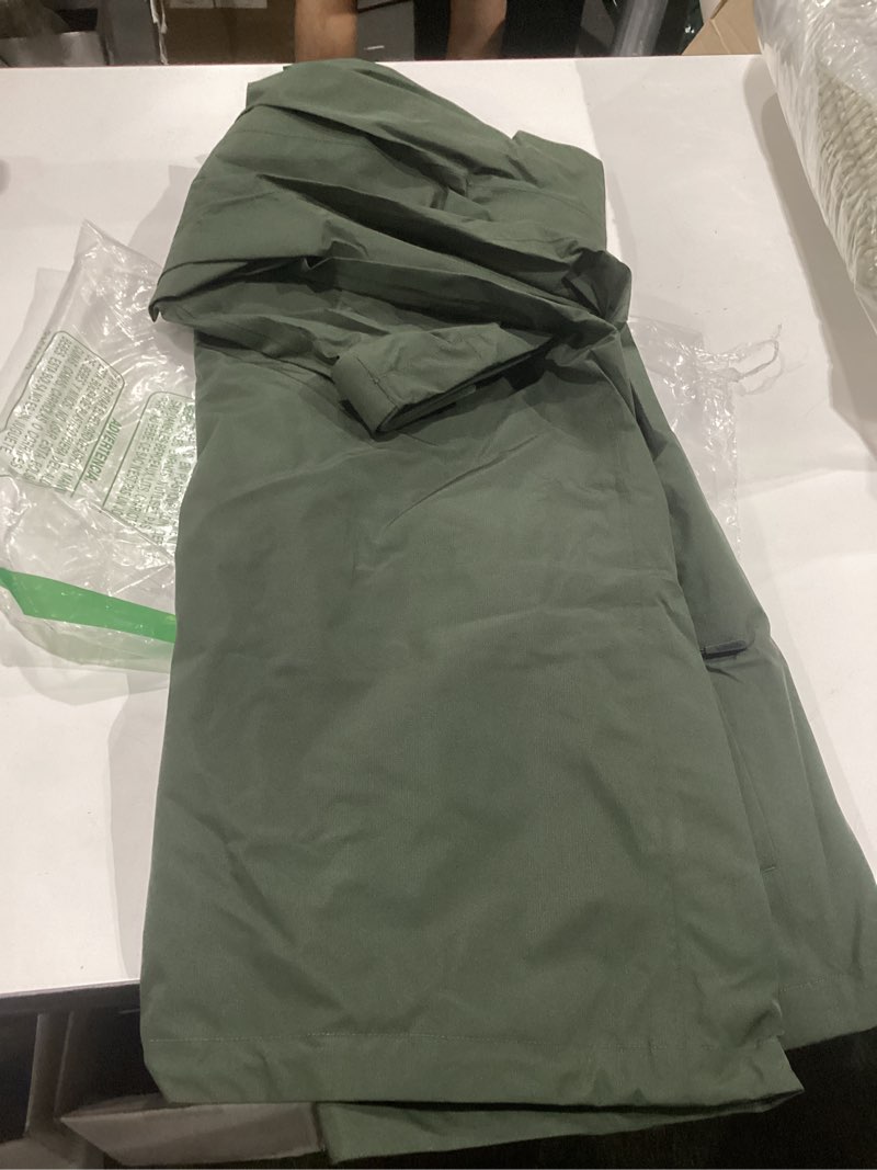 Condition photo showing New/Like New for baerskin tactical hoodie jacket for men 4.0 - military style fleece sweater for cold, rain, wind or snow large hunter green