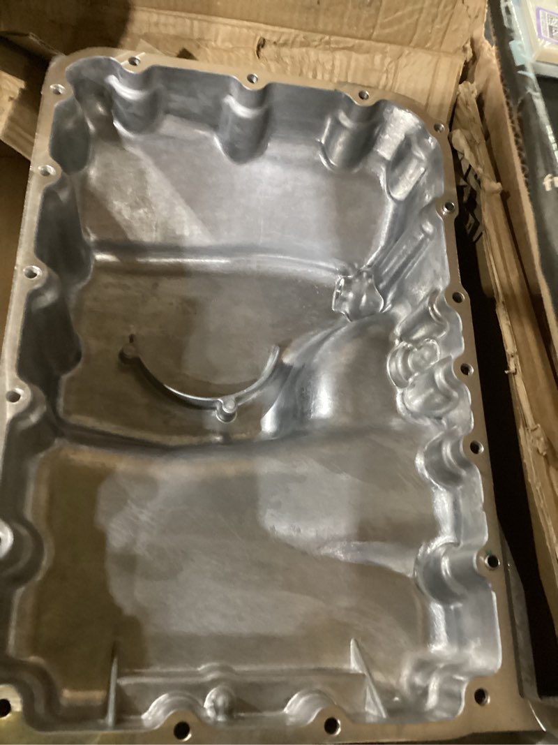 Condition photo showing Good Condition for 264-631 engine oil pan sump with drain plug compatible with acura tl 2007-2008 mdx 2007-2009 v6 replace 11200ryea00