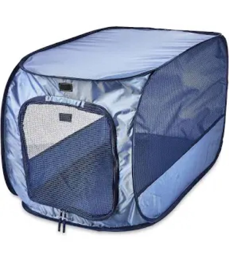 Vibrant Life Soft-Sided Pop Open Dog Kennel medium