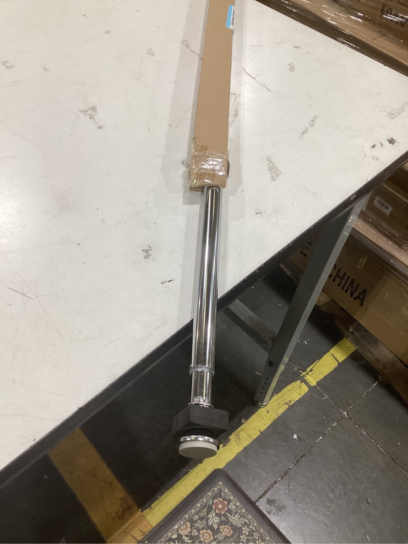 Condition photo showing Good Condition for amazer spring tension shower curtain rod, 42-72 inches rust-resistance shower curtain rod bathroom rod, chrome 42-72 inches chrome