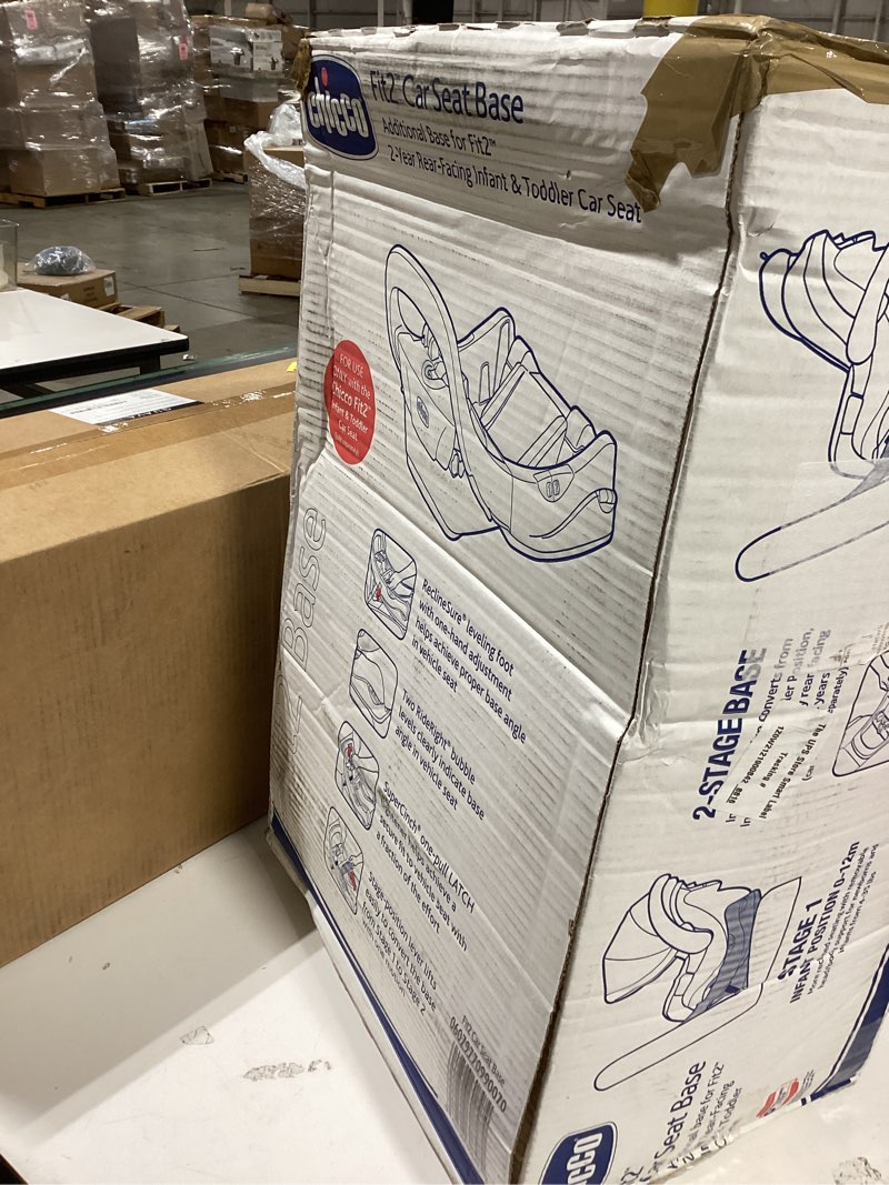 Condition photo showing Good Condition for chicco fit2 infant & toddler car seat base, stay-in-car base for second vehicle, compatible with chicco fit2 car seat | anthracite/grey