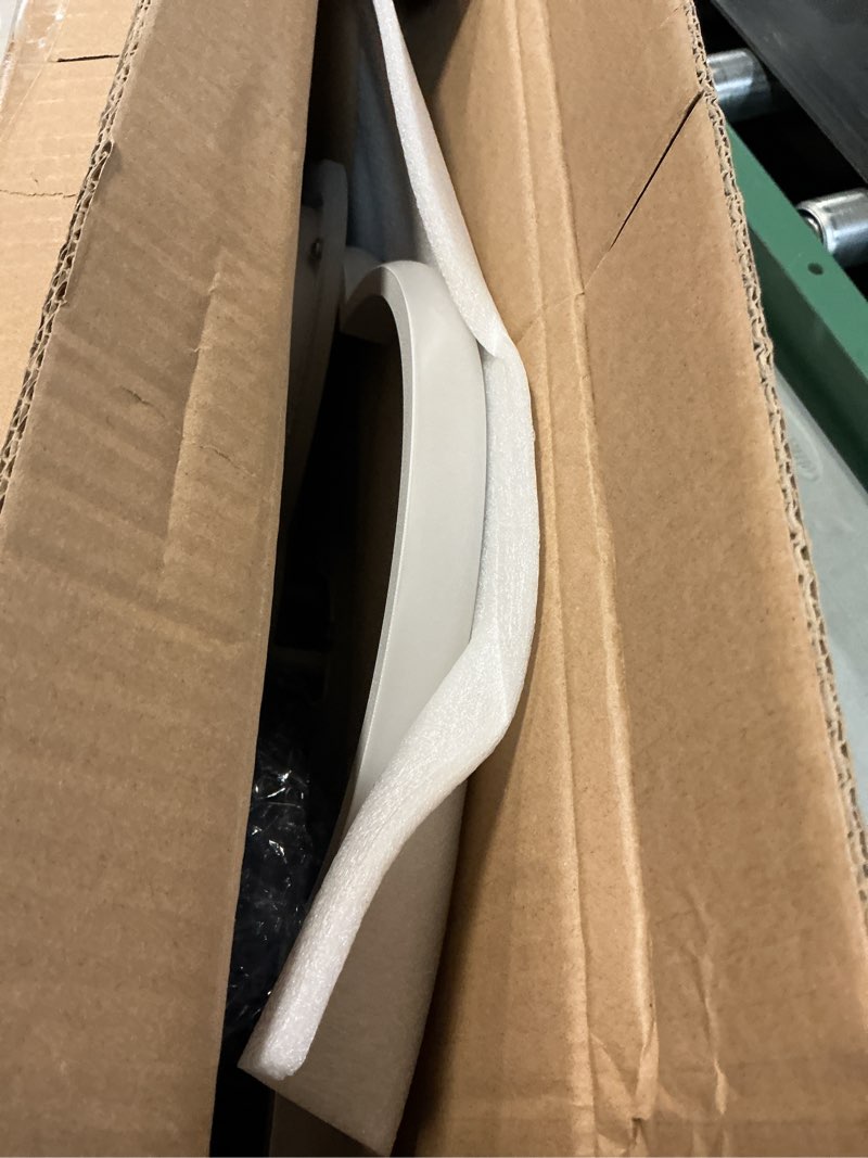 Condition photo showing As Is for Tioolo Modern LED Ceiling Light, Dimmable Cloud Ceiling Light, Flush Mount Acrylic Ceiling Lamp with Remote, Creative Cartoon Ceiling Lighting Fixture for Boy Girl Room Bedroom Living Room, 36W/White