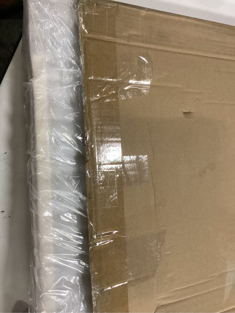 Condition photo showing New/Like New for DHHOUSE 24x24 inch Handmade Capiz Shell Wall Art, Minimalist White Shell Wall Hanging with Wooden Frame, Coastal Wall Decor for Living Room, Bedroom