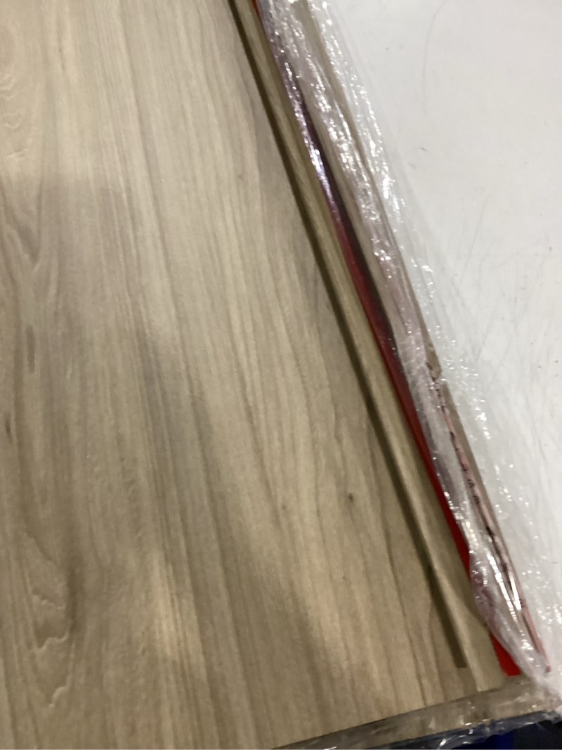Condition photo showing As Is for closet maid wood closet organizer kit