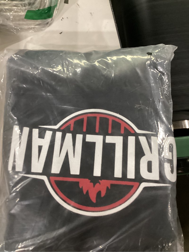 Condition photo showing Good Condition for grillman grill cover, bbq outdoor grill covers, charcoal, gas grills, waterproof, rip-proof, weather-resistant, anti-uv, barbecue cover for weber, genesis, charbroil, nexgrill, etc (black, 64 inch)