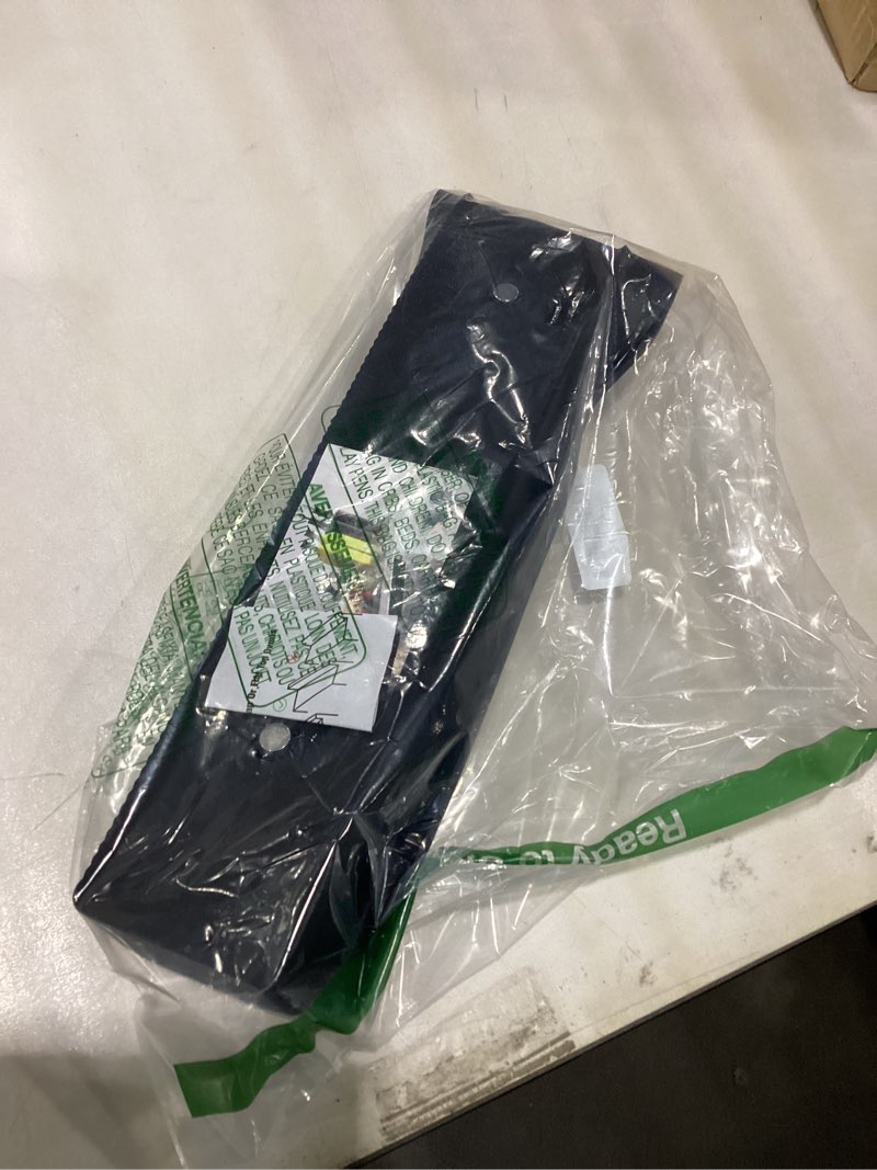 Condition photo showing As Is for Magnetic Stove Top Shelf 30 Inch - Heat Resistant Silicone Over the Stove Shelf Spice Rack Organizer - 3 Functional Partitions Kitchen Organization and Storage for Spices, Oils & Gadgets (Black) Black Silicone