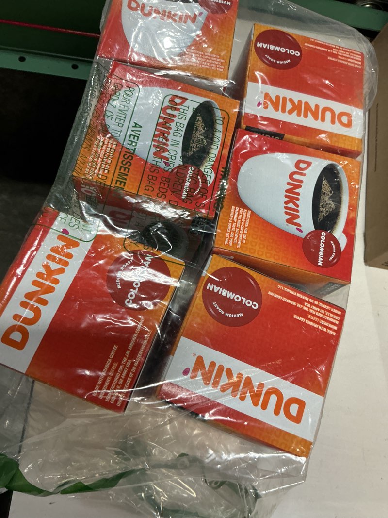 Condition photo showing Good Condition for (bbd 03/11/27)  dunkin’ colombian medium roast coffee, keurig k-cup pods, 10 count boxes (pack of 6) colombian 10 count (pack of 6)