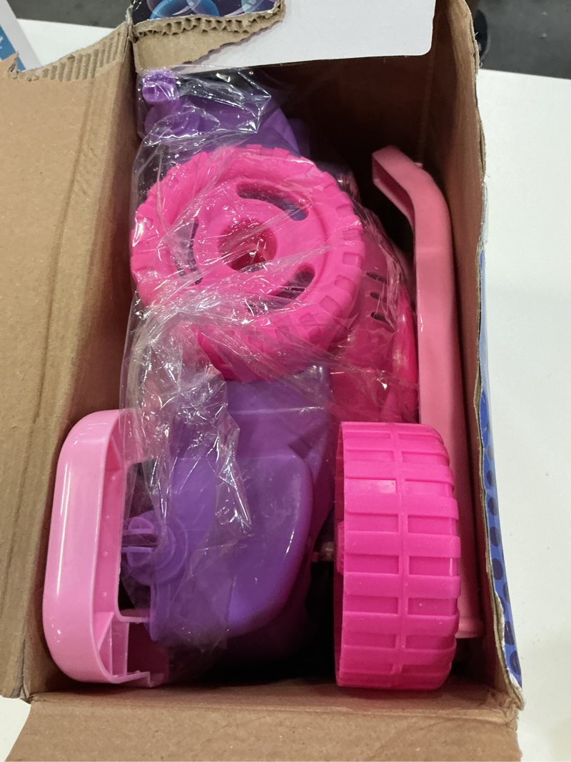 Condition photo showing As Is for artcreativity bubble lawn mower for toddlers 1-3, bubble machine for 1-year-old girl gifts, toddler outdoor toys for 2-year-old girl birthday gift, push summer gardening toys for toddlers age 1 2 3 +