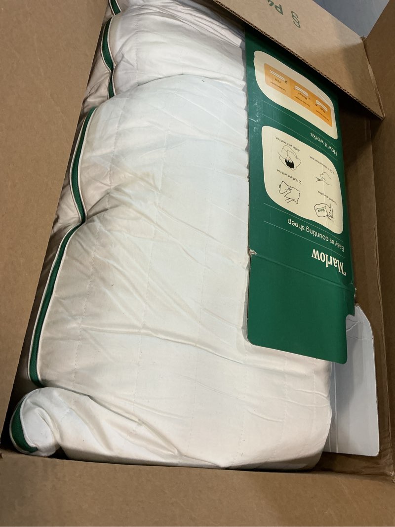 Condition photo showing New/Like New for marlow adjustable memory foam pillow king (pack of 1)